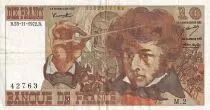 Francia 10 Francs - Berlioz - 23-11-1972 - Serial M.2 - VF - P.150