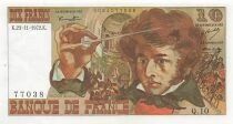 Francia 10 Francs - Berlioz - 23-11-1972 - Serial Q.10