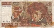 Francia 10 Francs - Berlioz - 23-11-1972 - Serial Q.4 - P.150