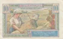 Francia 10 Francs - French Treasury - 1947 - Serial A