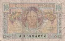 Francia 10 Francs - Head of woman - 1947 -  F - P.7