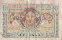 Francia 10 Francs - Head of woman - 1947 - P.7