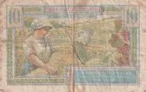 Francia 10 Francs - Head of woman - 1947 - VG to F - P.7