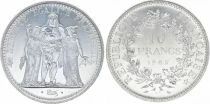 Francia 10 Francs - Hercules - 1965 - Silver