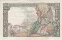 Francia 10 Francs - Miner - 07-04-1949 - Serial B.191
