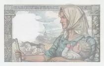 Francia 10 Francs - Miner - 19-11-1942 - Serial L.18