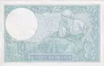 Francia 10 Francs - Minerva - 02-01-1941 - Serial Z.82938 - P.73