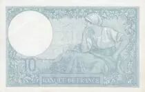 Francia 10 Francs - Minerva - 02-01-1941 - Serial Z.83072 - P.73