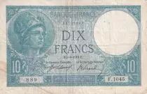 Francia 10 Francs - Minerva - 05-06-1916 - Serial F.1045 - P.73