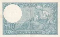 Francia 10 Francs - Minerva - 07-08-1917 - Serial C.3888 - P.73
