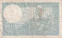 Francia 10 Francs - Minerva - 10-10-1940 - Serial J.77134 - P.73