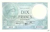 Francia 10 Francs - Minerva - 12.12.1940 - S�rie B.81644 - Fay.7.24