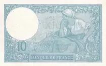 Francia 10 Francs - Minerva - 21-01-1921- Serial X.7456