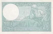 Francia 10 Francs - Minerva - 24-10-1940 - Serial Q.78433 - P.73