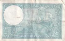 Francia 10 Francs - Minerva - November 28, 1940 - Series A