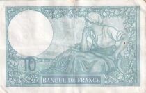Francia 10 Francs - Minerva - September 21, 1939 - M Series