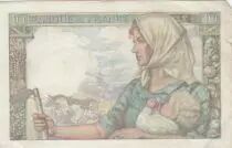 Francia 10 Francs - Minor -  22-06-1944 - Serial W.88