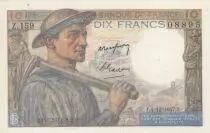 Francia 10 Francs - Minor - 04-12-1947 - Serial Z.159