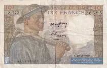 Francia 10 Francs - Minor - 10-03-1949 - Serial S.173 -  P.99