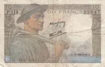 Francia 10 Francs - Minor - 19-12-1946 - Serial P.119