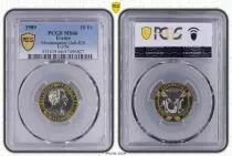Francia 10 Francs - Montesquieu - 1989 Frappe Courante - PCGS MS 66