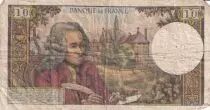 Francia 10 Francs - Voltaire - 01.04.1965 - Serial N.149