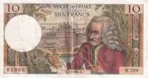 Francia 10 Francs - Voltaire - 02-03-1967 - Serial R.299 - P.147