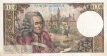 Francia 10 Francs - Voltaire - 02-07-1970 - Serial V.596 - P.147