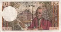 Francia 10 Francs - Voltaire - 04-01-1968 - Serial S.390 - P.147