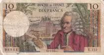 Francia 10 Francs - Voltaire - 04-02-1965 - Serial E.125