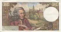 Francia 10 Francs - Voltaire - 04-07-1968 - Serial S.414