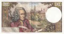 Francia 10 Francs - Voltaire - 07-08-1969 - Serial X.511 - P.147