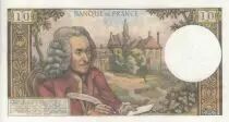 Francia 10 Francs - Voltaire - 07-09-1967 - Serial Q.349