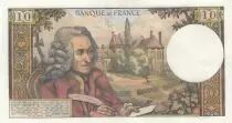 Francia 10 Francs - Voltaire - 07-11-1968 - Serial H.444
