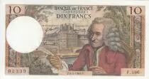 Francia 10 Francs - Voltaire - 08-05-1969 - Serial F.496