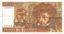 Francia 10 Francs Berlioz - 01-08-1974 Serial L.76 - VF+