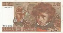 Francia 10 Francs Berlioz - 02-06-1977 Serial V.300 - VF