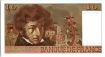 Francia 10 Francs Berlioz - 02-10-1975 Serial B.242