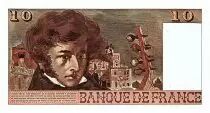 Francia 10 Francs Berlioz - 02.06.1977 - Serial R.300 - Fay.63.22