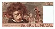 Francia 10 Francs Berlioz - 02.06.1977 - Serial W.299 - Fay.63.22