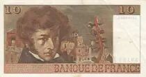 Francia 10 Francs Berlioz - 03-10-1974 - Serial B.107 - VF