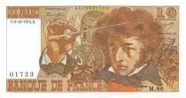 Francia 10 Francs Berlioz - 03-10-1974 Serial M.86 - XF+