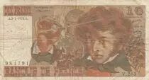 Francia 10 Francs Berlioz - 05-01-1976 - Serial V.283