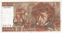 Francia 10 Francs Berlioz - 06-06-1974 Serial Q.54 - VF