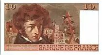 Francia 10 Francs Berlioz - 06-07-1978 Serial M.305