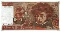 Francia 10 Francs Berlioz - 06.07.1978  - Serial B.306 - Last letter - Fay.63.25
