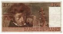 Francia 10 Francs Berlioz - 06.07.1978  - Serial M.306 - Last alphabet - Fay.63.25