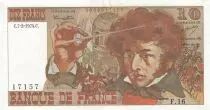 Francia 10 Francs Berlioz - 07-02-1974 - Serial F.16 - VF