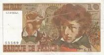 Francia 10 Francs Berlioz - 07-02-1974 - Serial G.16 - VF