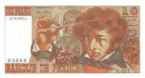 Francia 10 Francs Berlioz - 07-08-1975 Serial C.217 - aUNC